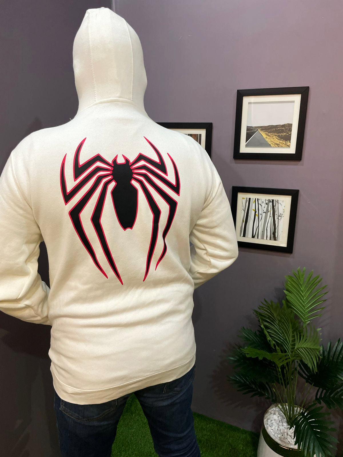 SPIDERMAN ZIPPER HOODIE