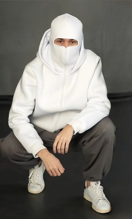 BALACLAVA ZIPPER HOODIE