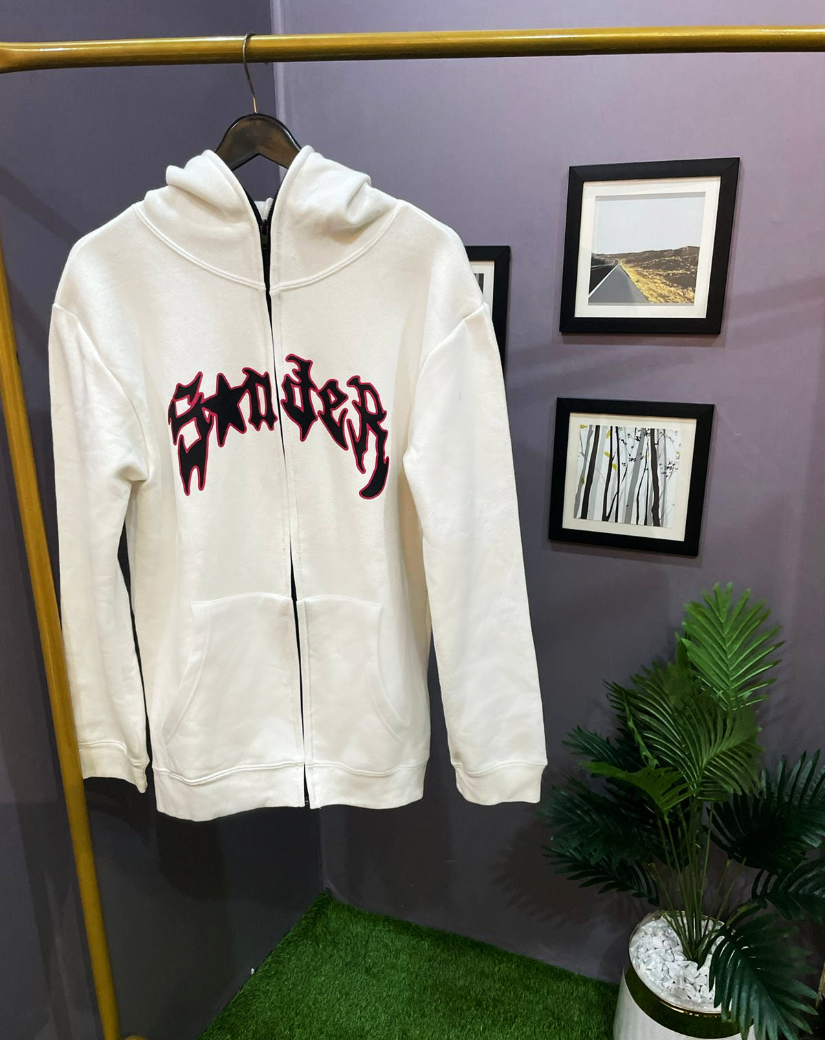 SPIDERMAN ZIPPER HOODIE