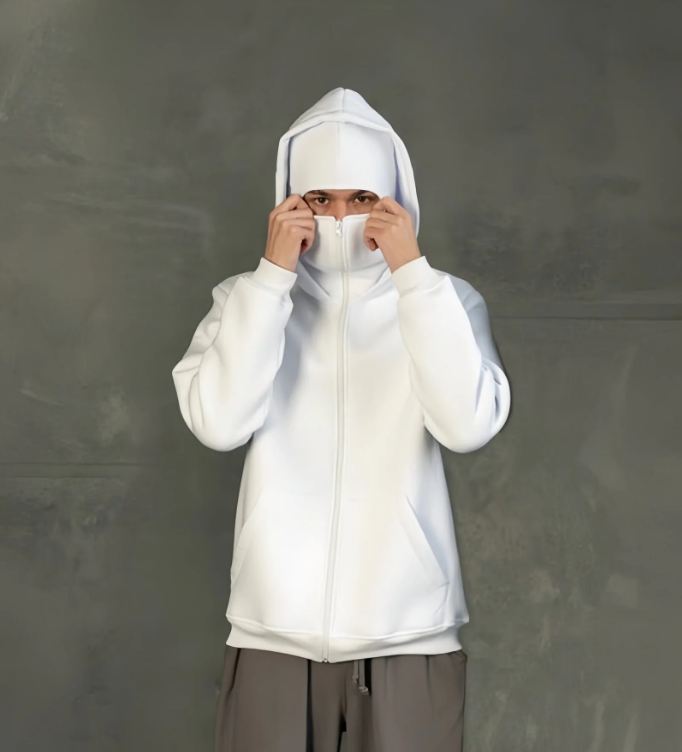 BALACLAVA ZIPPER HOODIE