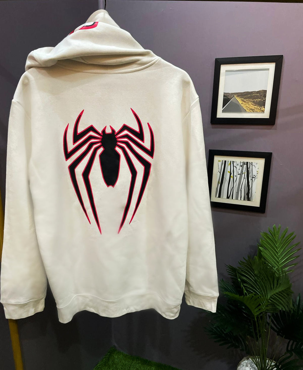 SPIDERMAN ZIPPER HOODIE