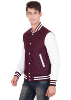MAROON VARSITY JACKET