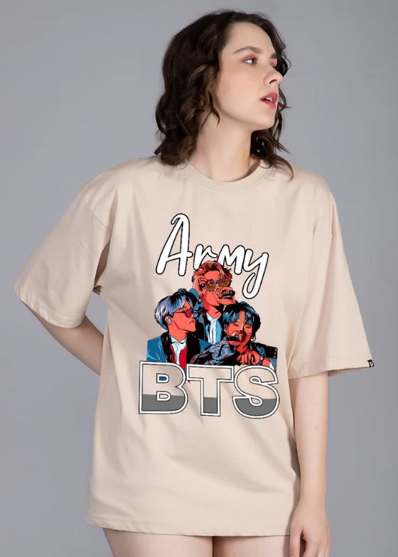 SKIN BTS ARMY OVERSIZED TSHIRT