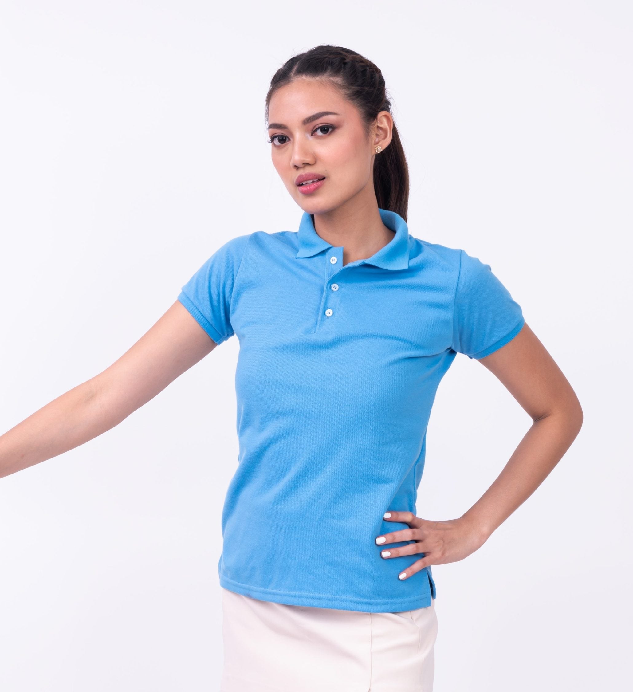 SKY BLUE POLO TSHIRT