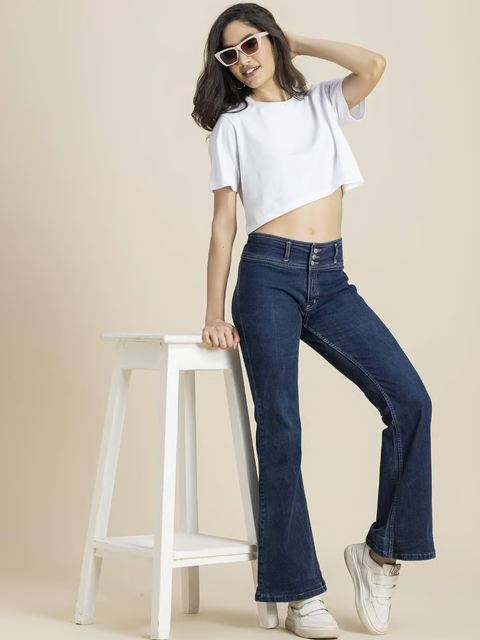 WHITE CROP TSHIRT